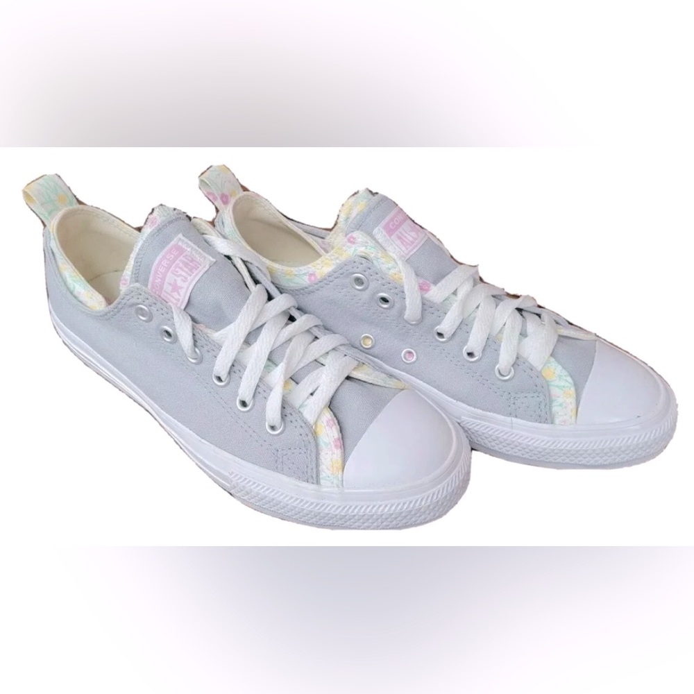 NEW / NEVER WORN: Converse Wolf Gray Peony Pink/White US SIZE 6 (EUR 38.5)